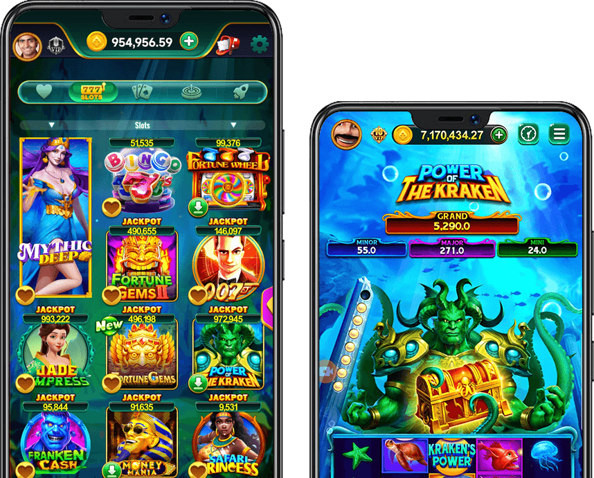 Giao diện kho game đa dạng trên ứng dụng KU Casino